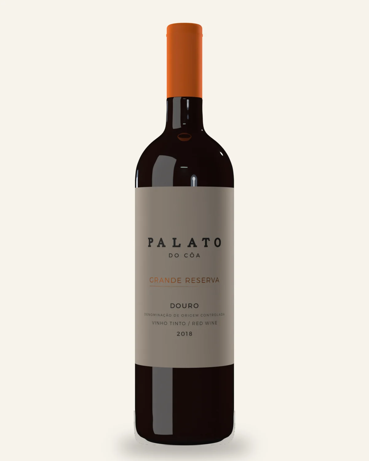 Palato do Côa Grande Reserva — a garrafa em cena