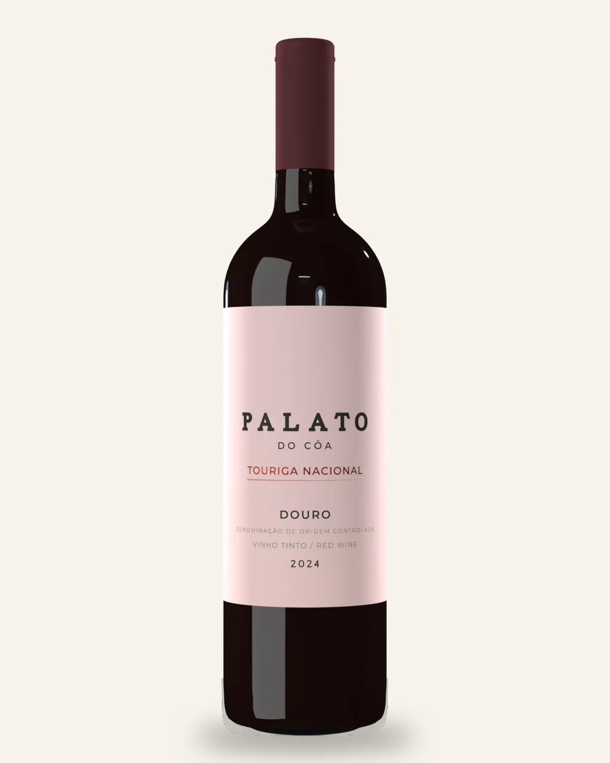 Palato do Côa Touriga Nacional — a garrafa em cena