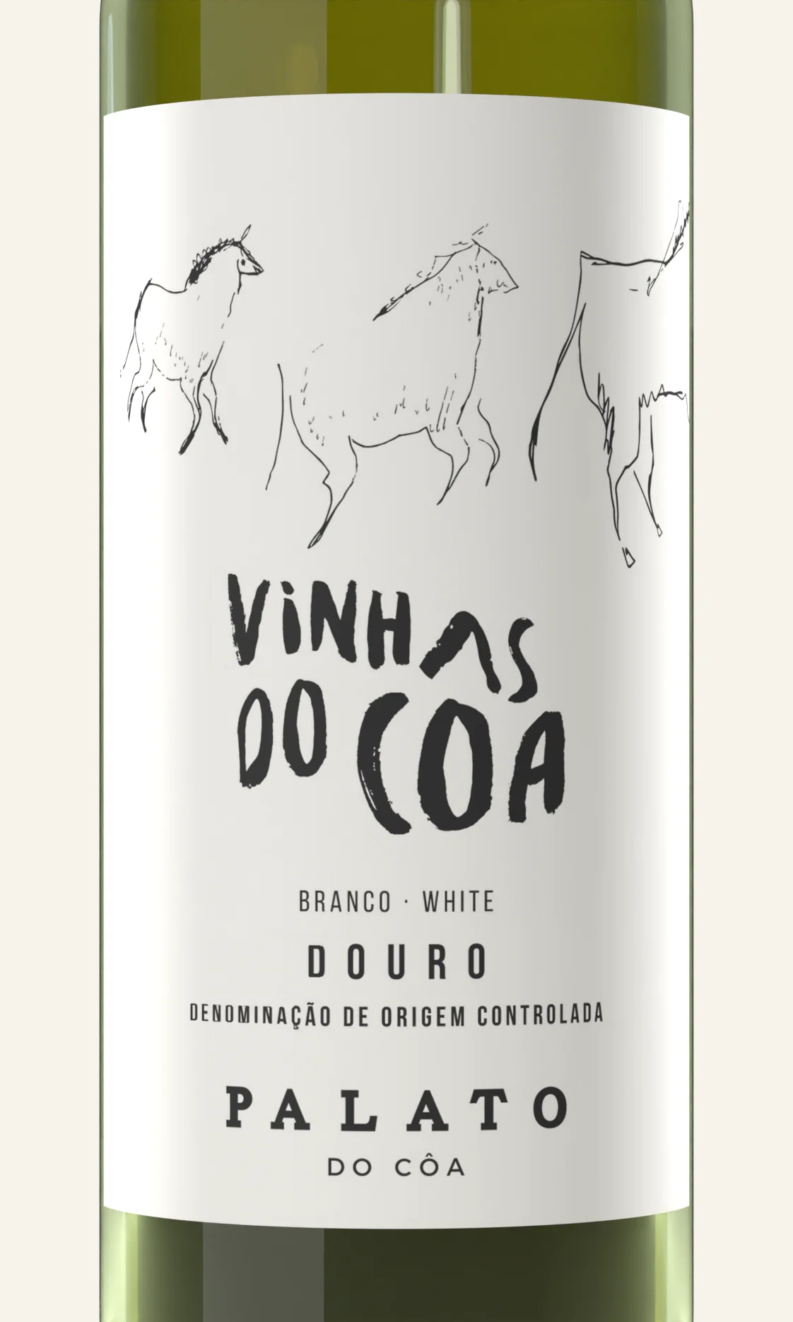 Vinhas do Côa Branco — detalhe do rótulo