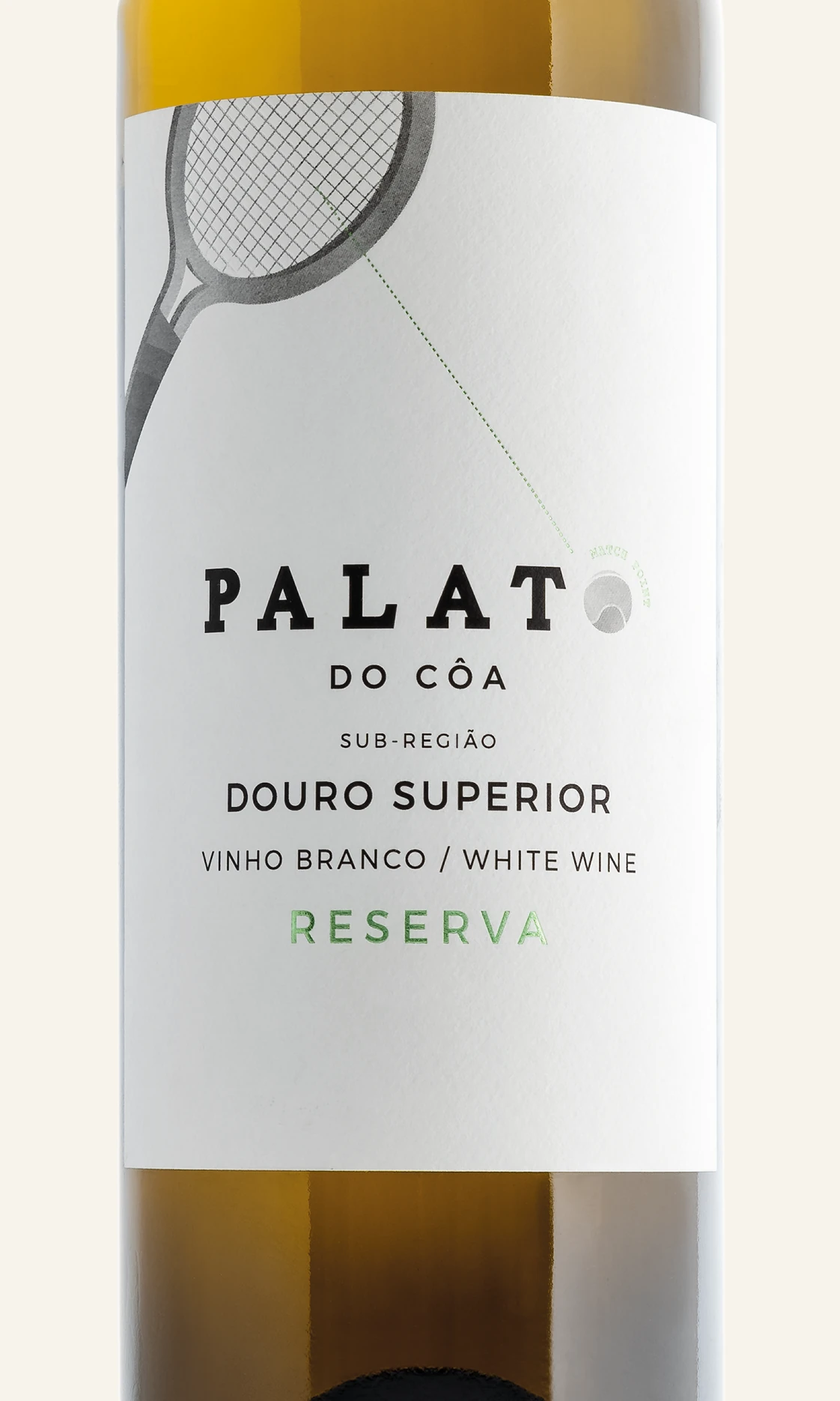 Palato do Côa Branco Reserva — detalhe do rótulo